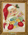 (image for) Christmas Father Arrives (Santa with gifts)